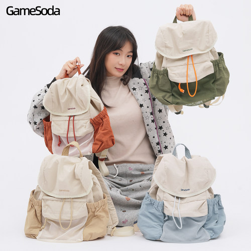 GameSoda电玩汽水户外徒步双肩包