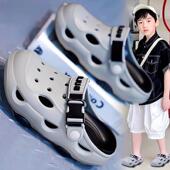 软底防滑外穿男孩沙滩凉拖鞋 男童拖鞋 儿童洞洞鞋 夏季 两穿 2026新款