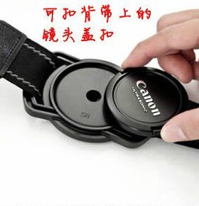 佰卓相机微单防丢扣背带镜头盖