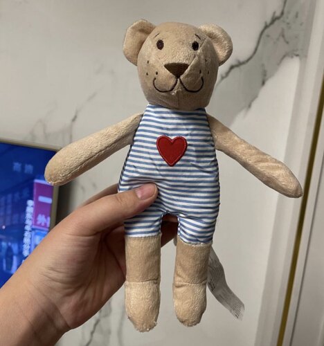 宜家正品费布勒比约小熊公仔儿童迷你版布娃娃小玩偶宠物玩具