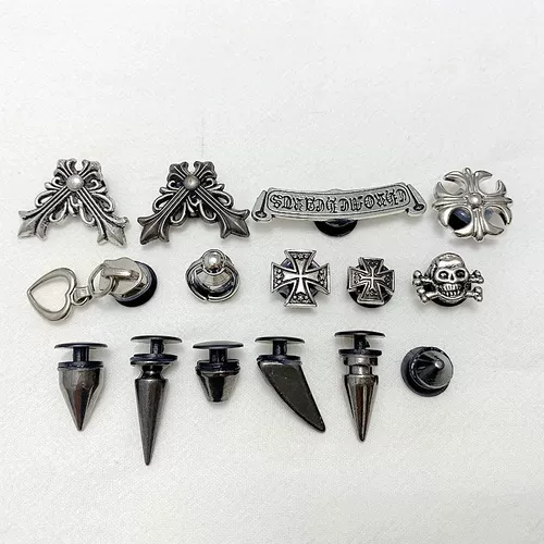 Аксессуар, туфли, металлическая серебряная пуля, пряжка для обуви, «сделай сам»