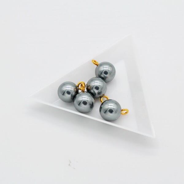 진주 단추 단추 다용도 라운드 하이 엔드 블라우스 드레스 쉬폰 코트 가디건 장식 단추 12MM