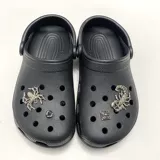 Аксессуар, металлическая пуля, серебряная пряжка для обуви, DIY, в стиле панк, паук, сороконожка