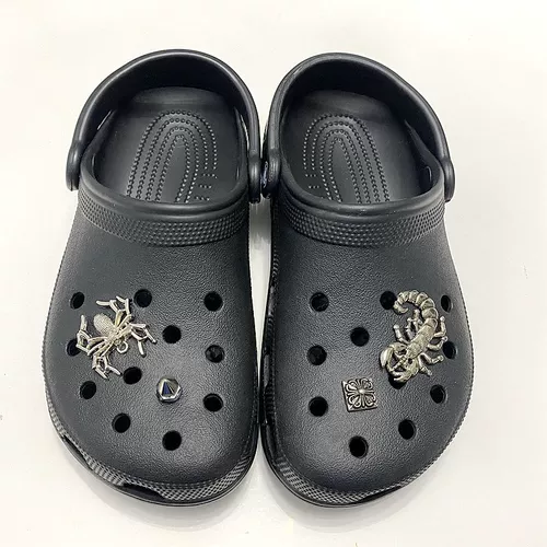 Аксессуар, металлические туфли, пуля, серебряная пряжка для обуви, «сделай сам», в стиле панк, паук, сороконожка