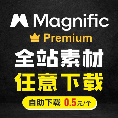 Magnific 矢量插图 设计素材 PSD模板资源代下载 自助解析下载