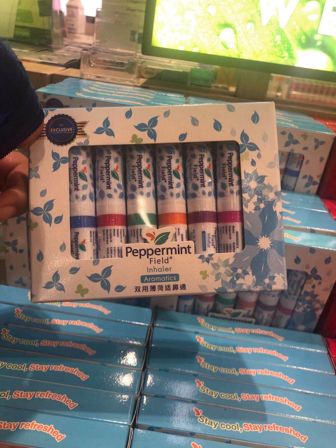 Thailand duty-free shop Peppermint Field Inhaler Potpourri Bitongshui Refresh Xingnao 6 suitin the Care cleaners/Sanitary napkins/Paper/Aromatherapy , Shampoo bath/Personal cleanliness , Body Care , Cool oil/Heatstroke/Stasis medicated oil  category - from Buy2taobao.com to provide professional Taobao agent buy service