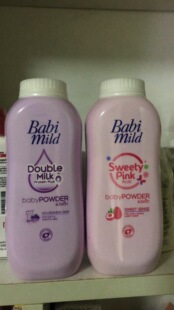 mild宝宝香香爽身粉痱子粉180ml 泰国本土711Babi