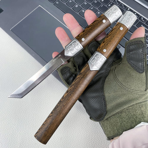 蒙古手把肉小刀水果刀家用锋利高硬度迷你随身便携烧烤吃肉小刀子