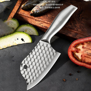 全钢迷你小菜刀儿童刀具厨房不锈钢宝宝辅食切水果刀黄油刀迷你型