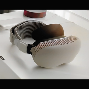 苹果vision pro改装遮光罩舒适减压方案 quest pro风格大耳朵同款