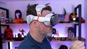 苹果Apple vision pro vp vr ar眼镜头戴双绑带扣配件头带减压