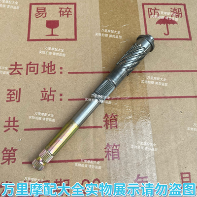 适用于大阳摩托车配件DY90/100/110/弯梁125发动机脚起动轴启动轴