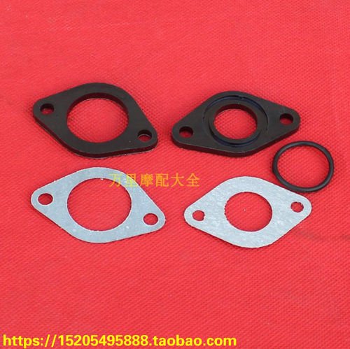 嘉陵100天隔热胶木垫片化油器