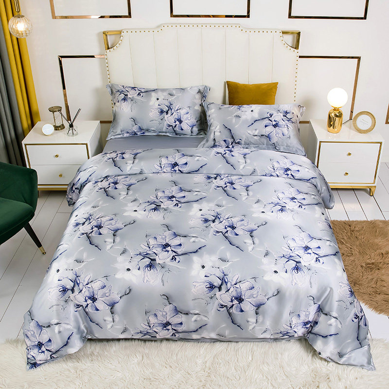 真丝四件套100%桑蚕丝床上用品 裸睡丝绸缎亲肤 双面丝绸真丝床品,床上用品,被套,淘宝优惠券,粉丝福利购,淘宝优惠卷