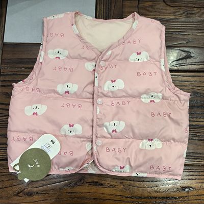 儿童保暖羽绒马甲内胆2025新款男童女童内胆宝宝外穿背心90-130