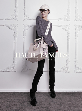 海魂衫 HAUTE FANCIES后构想｜25秋冬法式高级针织宽松长袖T恤
