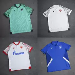 Sampdoria Belgrade Red Star Osel Men's Summer Football Jersey Short-Sleeved Top