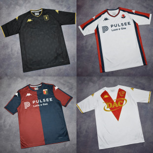 热那亚布雷西亚男士夏季足球训练服球衣上衣速干半袖运动短袖