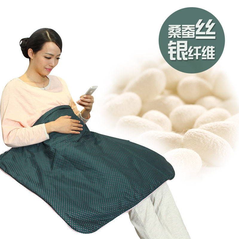 氧层防辐射服孕妇装电磁波电脑反辐射毯子秋冬银纤维肚兜四季