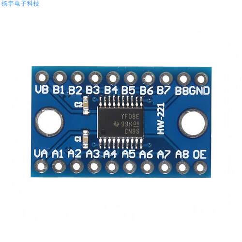 TXS0108E八位双向电压转换模块全双工1.8V/3.3V/5V 8路电平转换