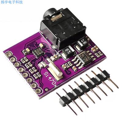 MCU-470 Si4703 FM Tuner Evaluation Board 收音调谐器开发板