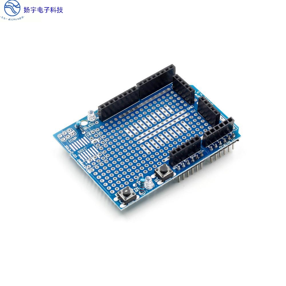 ProtoShield UNO R3 兼容Arduino 原型扩展板 底板 含mini面包板