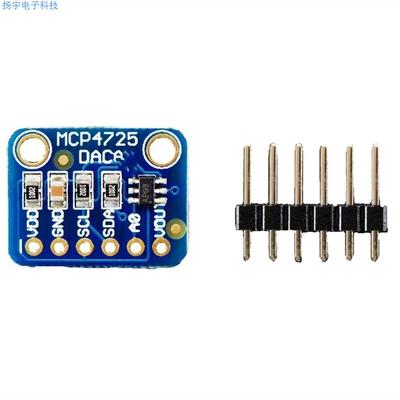 DAC模块 MCP4725 Breakout Board 12-Bit DAC I2C Interface