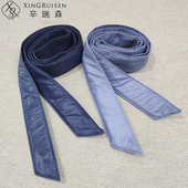 新品 腰带女百搭配羽绒服系带加棉加厚简约大衣绑定蝴蝶结装 饰腰封