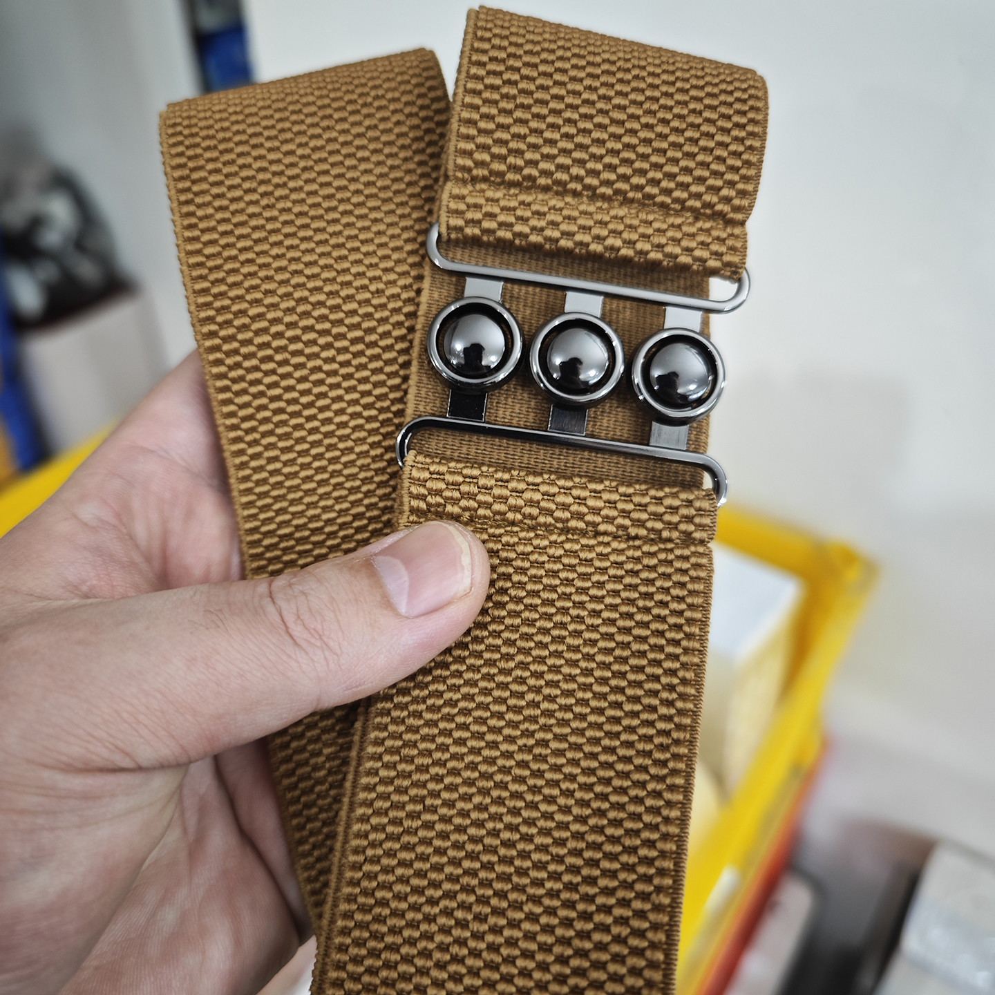 女式弹力松紧腰带甜美优雅收腰简洁宽腰封百搭配裙子羽绒腰封装饰