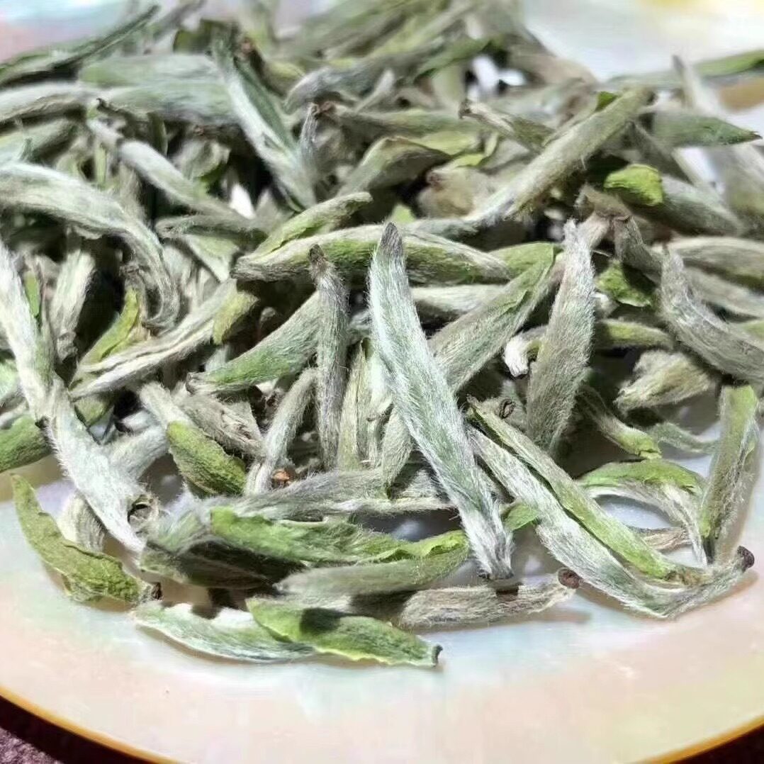 2018春茶 福鼎 白毫银针 雨明前 福建 老白茶叶豪白牡丹散茶 500g