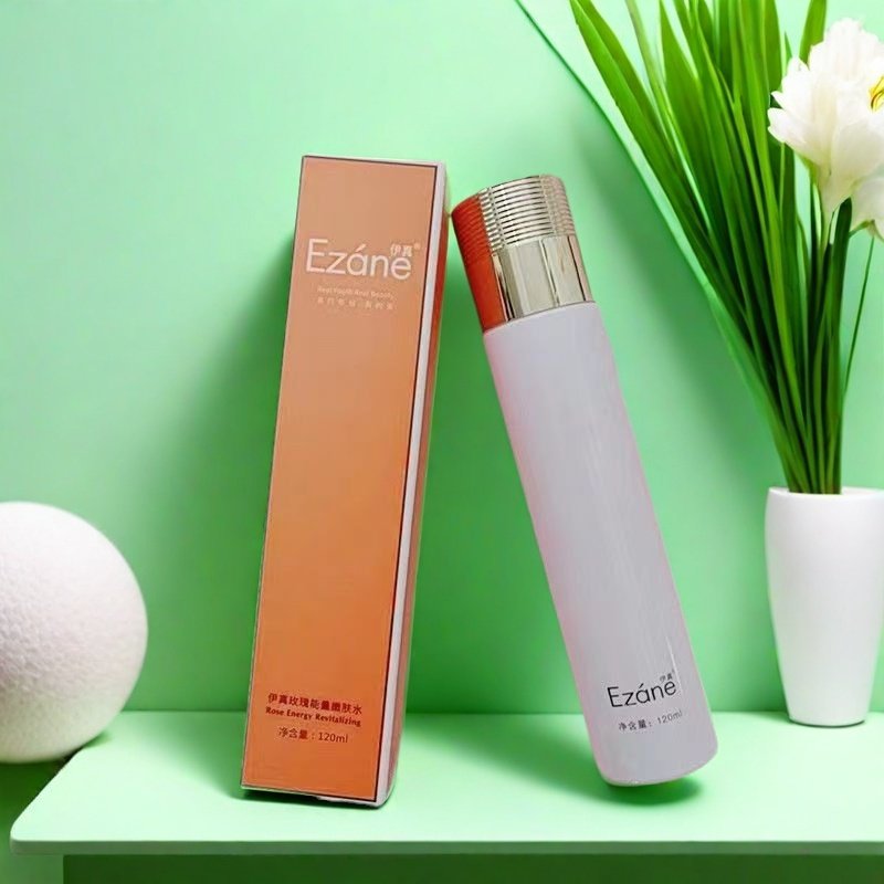 伊真玫瑰能量嫩肤水120ml清爽保湿补水柔肤水专柜正品收毛孔护肤