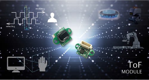 超小型激光测距传感器