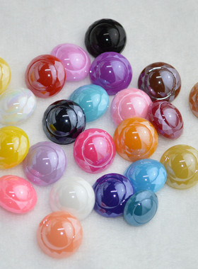 热卖蓝色衬衫纽扣开衫半球蘑菇扣珍珠开衫羊绒衫红粉紫色手缝扣