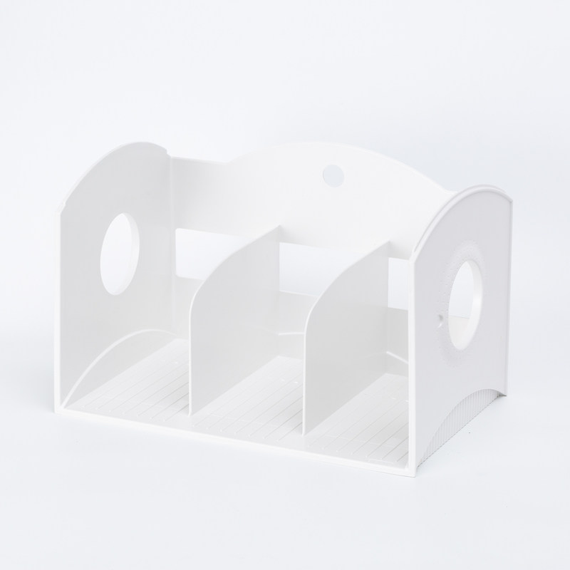 한국 SYSMAX 파일랙 폴더 수납박스 책상 잡화 수납 심플 3단 책꽂이 책장