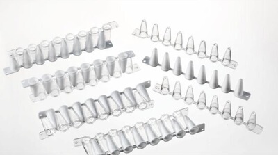 美国GCS 标准低型 0.1ml乳白色PCR 8排管(Real Time专用) 125/袋