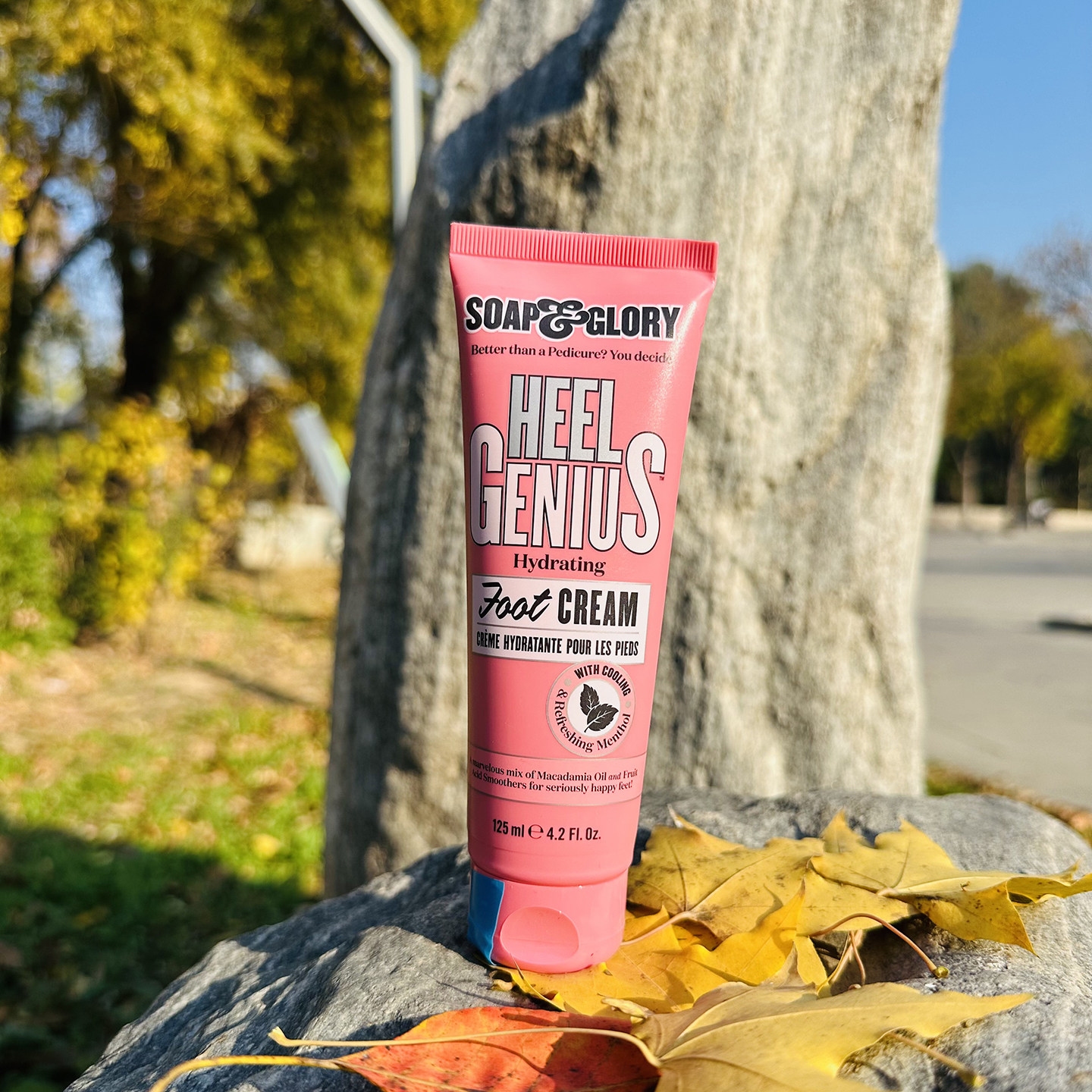 英国soap&glory足霜保湿脚跟护理霜防干裂补水嫩肤滋润护脚霜包邮