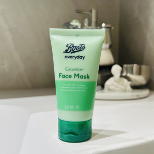 英国Boots小黄瓜三分钟面膜补水保湿 清新白泥清洁面膜北京现货