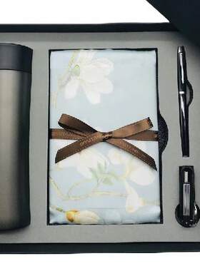 丝语棠围巾秋冬礼品乐扣杯子礼盒