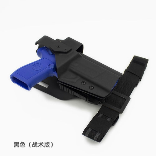 蝰蛇款92/92G+红点瞄具改拇指锁扣快拔下沉快反枪套