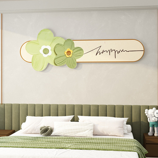 网红卧室装 饰画墙壁面高级感房间床头电视背景贴氛围布置客厅自粘