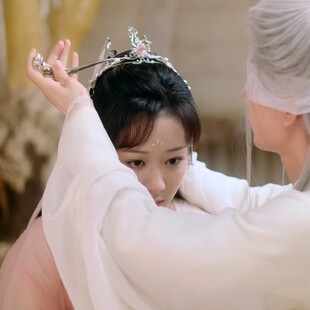 沉香如屑沉花簪颜淡杨紫复刻高定版990足银簪高配精雕有花蕊银簪