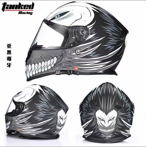TankedRacing全盔摩托车四季