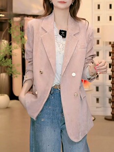 高档气质名媛职场西装 新款 时尚 洋气减龄休闲百搭上衣 外套2026春季