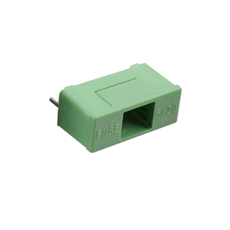 保险管插座FH-200CK配用5*20保险管绿色焊板脚距15mm（特价处理）