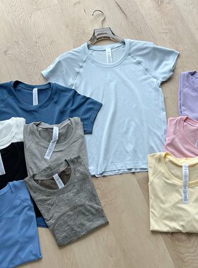 ponkey 运动好搭档～lu系速干透气吸汗运动健身瑜伽服短袖T恤女