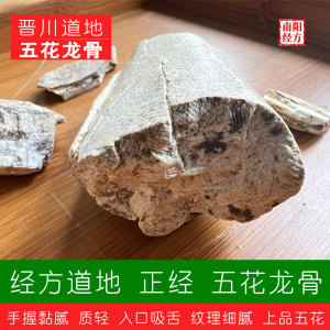 南阳经方 山西道地五花生龙骨中药材 非锻龙骨石龙骨 生五花龙骨