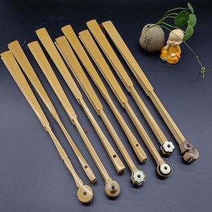 手工水磨市玉竹折扇造型头空白纸扇素面白扇子9.5寸18方苏工精品