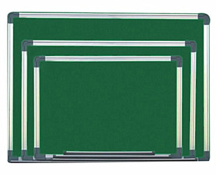 50*70cm磁性绿板 教学办公写字板 留言板 烤漆绿板 挂壁式 粉笔板