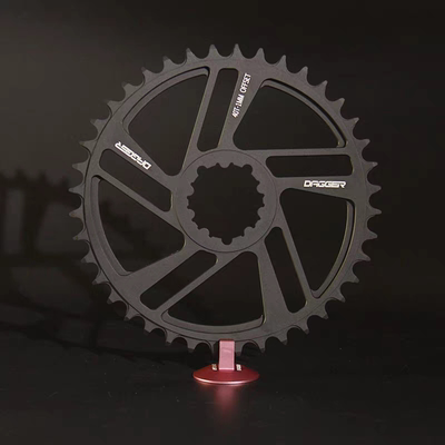 dagger公路车自行车单盘 正负齿速联三钉直装式GXP盘片38T40T42T