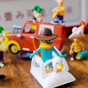 外D 鸭嘴兽泰瑞散货摆件